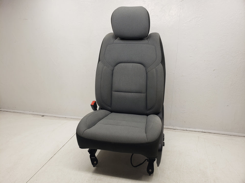 2019 - 2024 Dodge Ram Powered Driver Seat, Light Gray Cloth, 1500 DT #1452 | Picture # 4 | OEM Seats