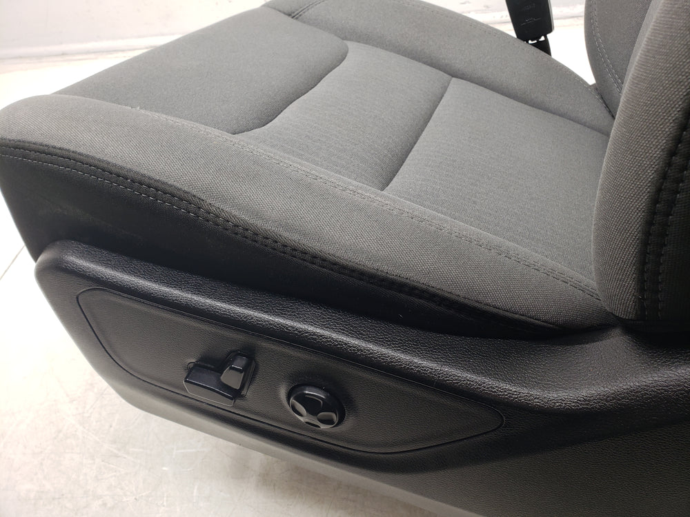 2019 - 2024 Dodge Ram Powered Driver Seat, Light Gray Cloth, 1500 DT #1452 | Picture # 11 | OEM Seats
