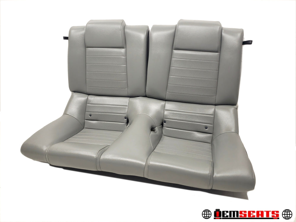 2005 - 2009 Ford Mustang Rear Seats, Gray Leather, GT Coupe #1453 | Picture # 1 | OEM Seats