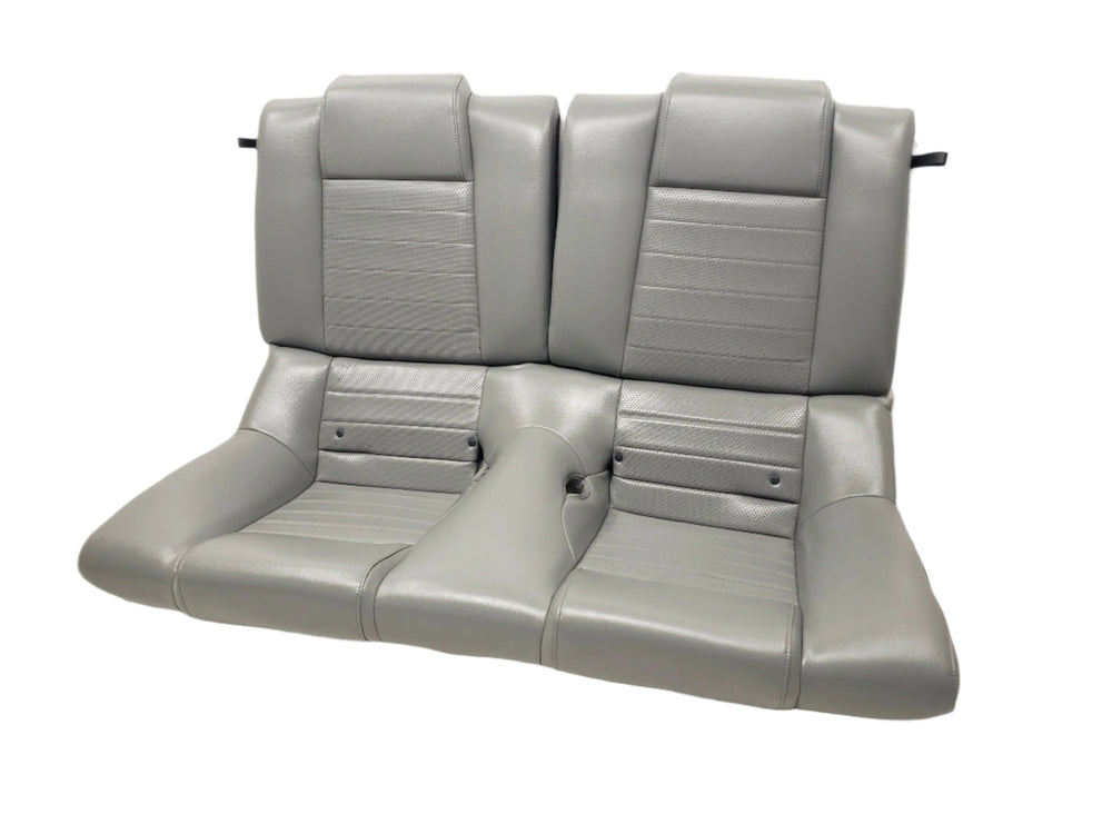 2005 - 2009 Ford Mustang Rear Seats, Gray Leather, GT Coupe #1453 | Picture # 1 | OEM Seats