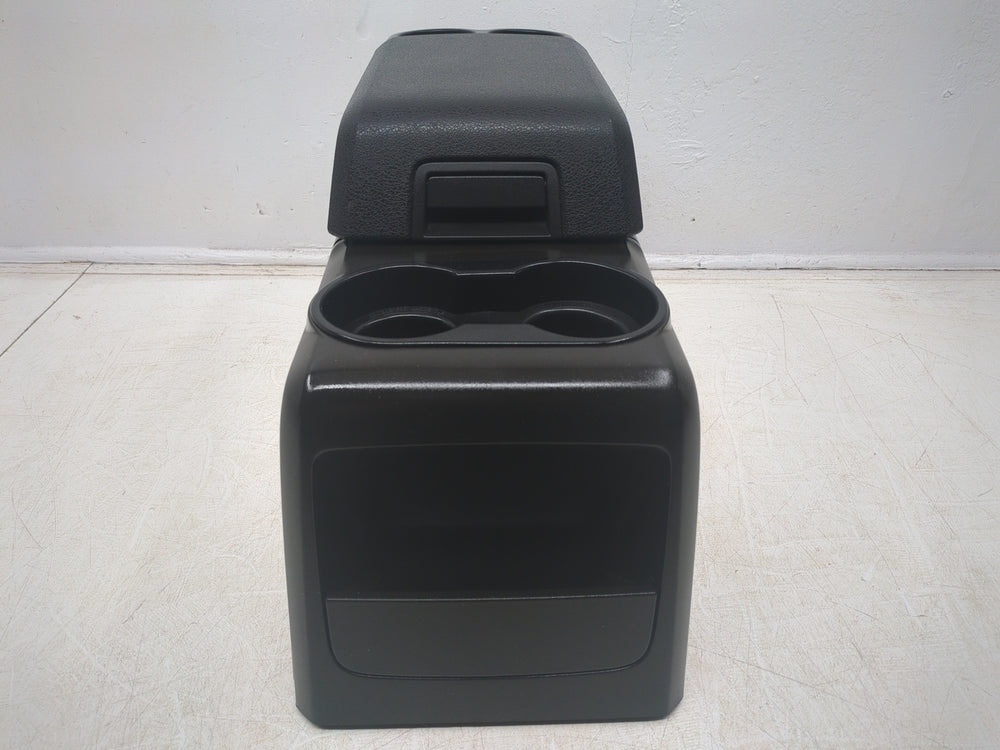 2009 - 2014 Ford F150 Center Console w/ Arm Rest, Black & Gray #1456 | Picture # 3 | OEM Seats