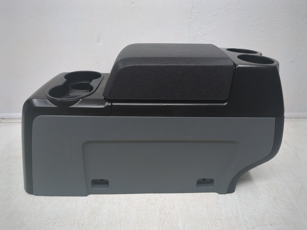 2009 - 2014 Ford F150 Center Console w/ Arm Rest, Black & Gray #1456 | Picture # 6 | OEM Seats