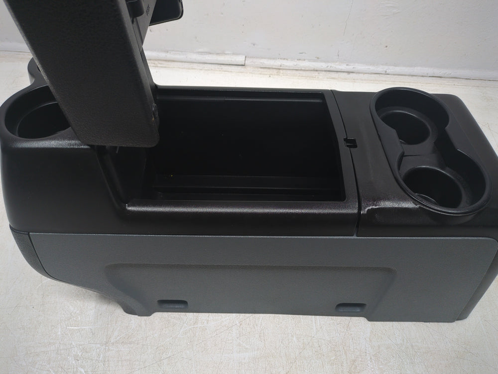 2009 - 2014 Ford F150 Center Console w/ Arm Rest, Black & Gray #1456 | Picture # 14 | OEM Seats