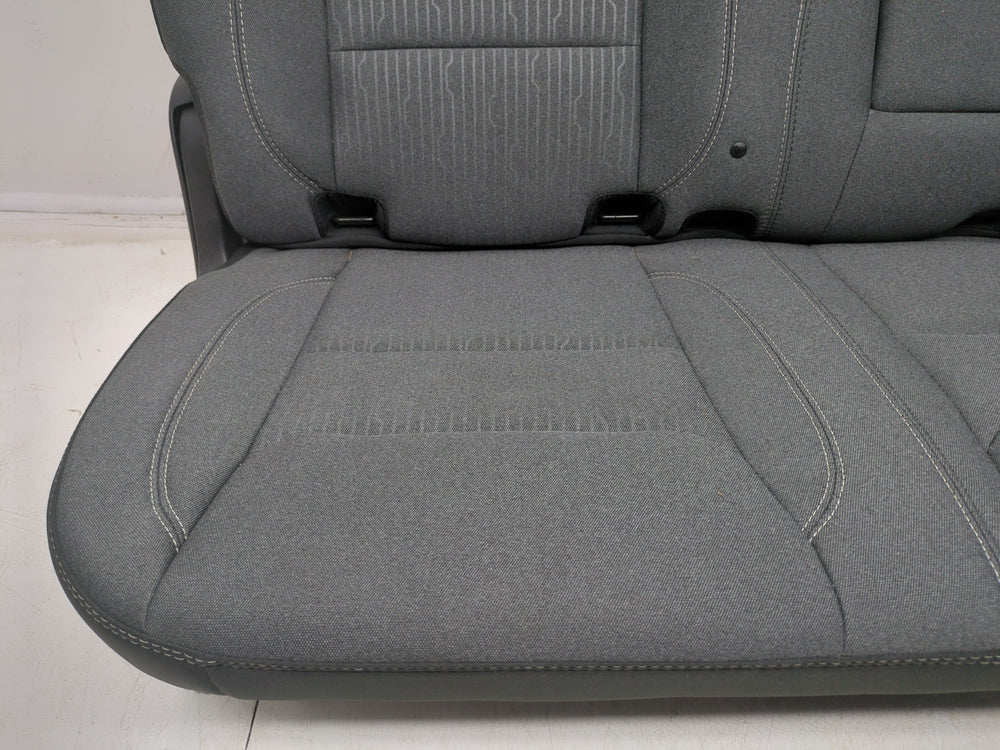 2019 - 2024 Dodge Ram Rear Seat, Light Gray Cloth, 1500 DT Crew Cab #1461 | Picture # 6 | OEM Seats
