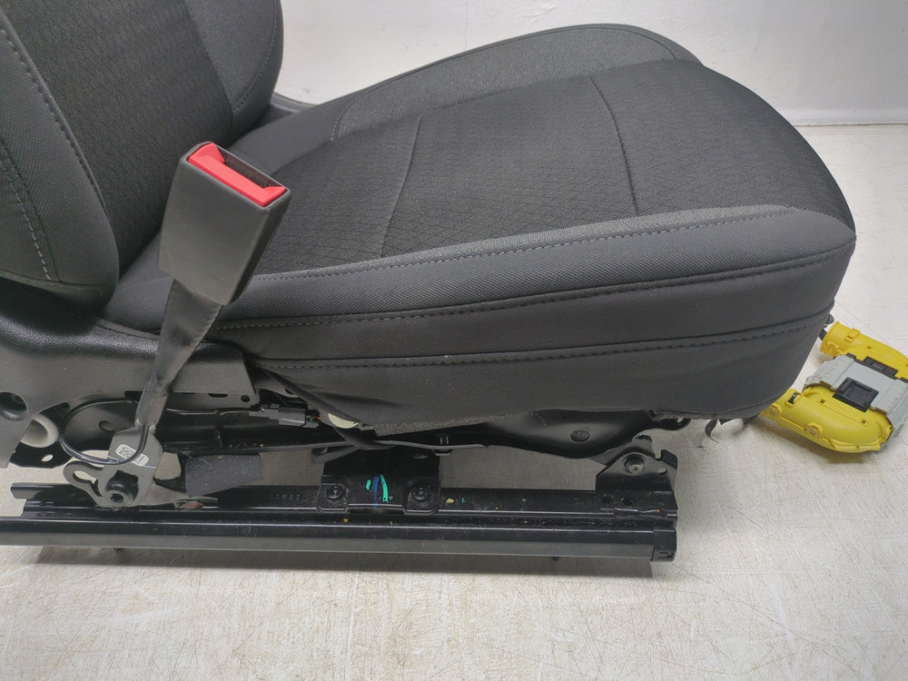 2019 - 2024 GMC Sierra Chevy Silverado Driver Seat, Black Cloth, Powered #1498 | Picture # 10 | OEM Seats
