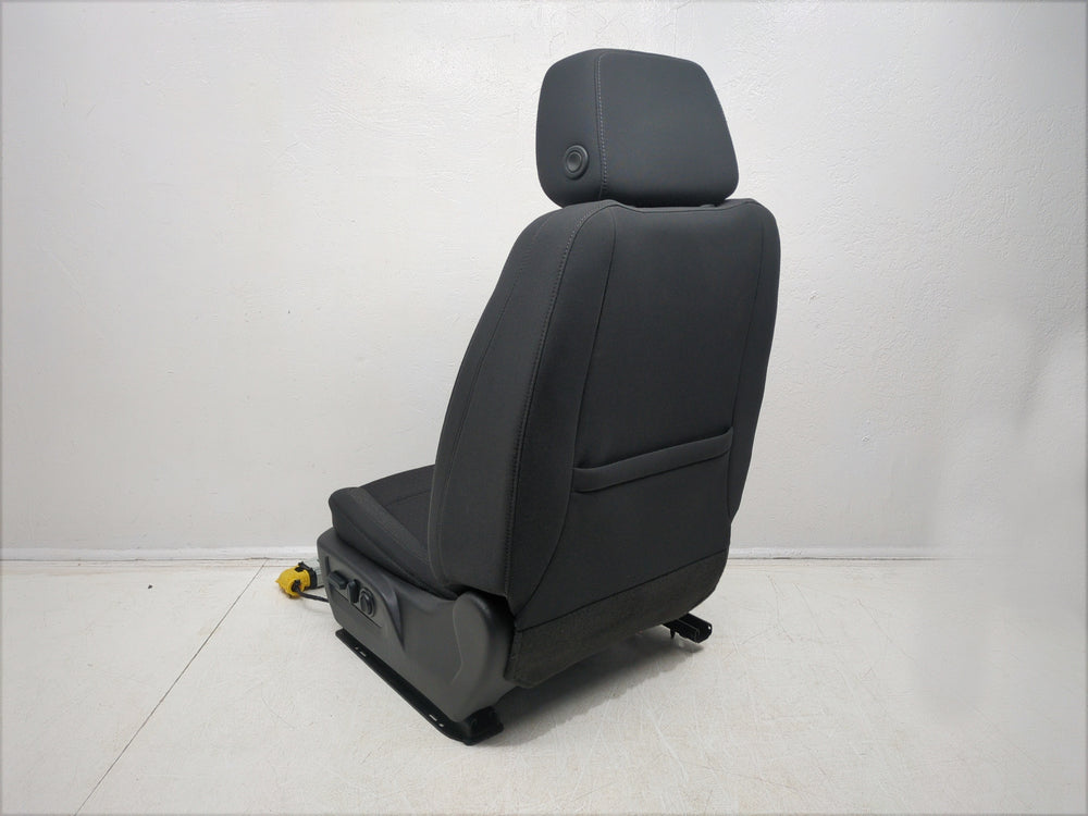 2019 - 2024 GMC Sierra Chevy Silverado Driver Seat, Black Cloth, Powered #1498 | Picture # 16 | OEM Seats