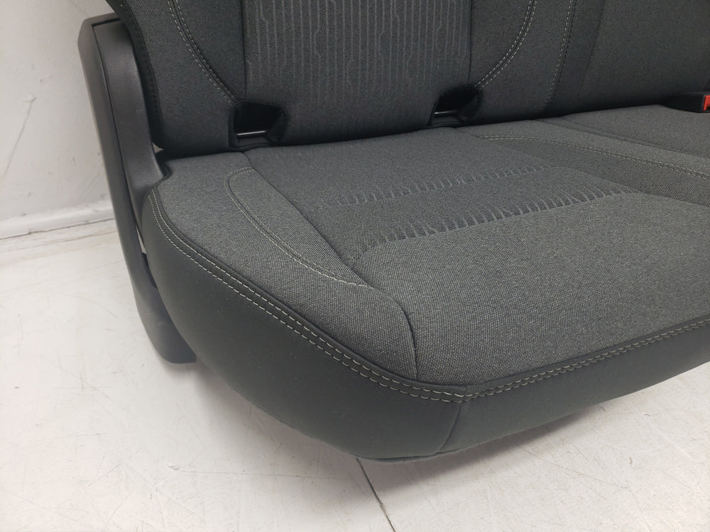 2019 - 2024 Dodge Ram Rear Seat, Dark Gray Cloth, 1500 DT Quad Cab #1463 | Picture # 3 | OEM Seats