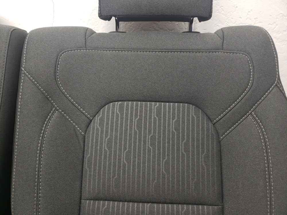 2019 - 2024 Dodge Ram Rear Seat, Dark Gray Cloth, 1500 DT Quad Cab #1463 | Picture # 7 | OEM Seats