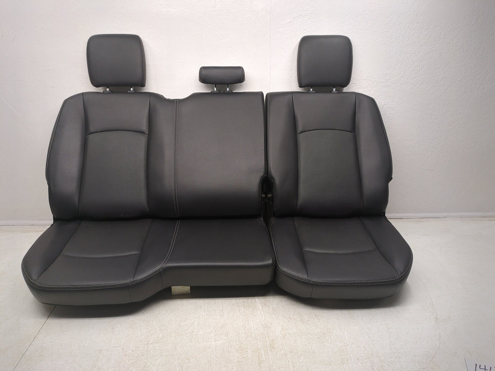 2009 - 2018 Dodge Ram Rear Seat, Laramie Black Leather Heated, DS Quad Cab #1497 | Picture # 3 | OEM Seats