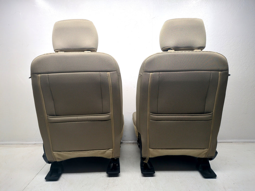 2015 - 2023 Ford F150 & Super Duty Cloth Seats, Manual, Camel Tan #1491 | Picture # 14 | OEM Seats