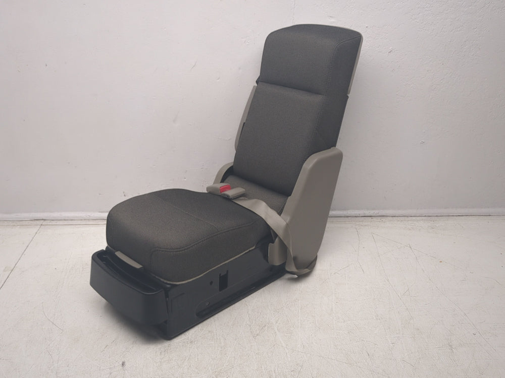 2009 - 2014 Ford F150 Center Jump Seat, Stone Gray #1490 | Picture # 8 | OEM Seats