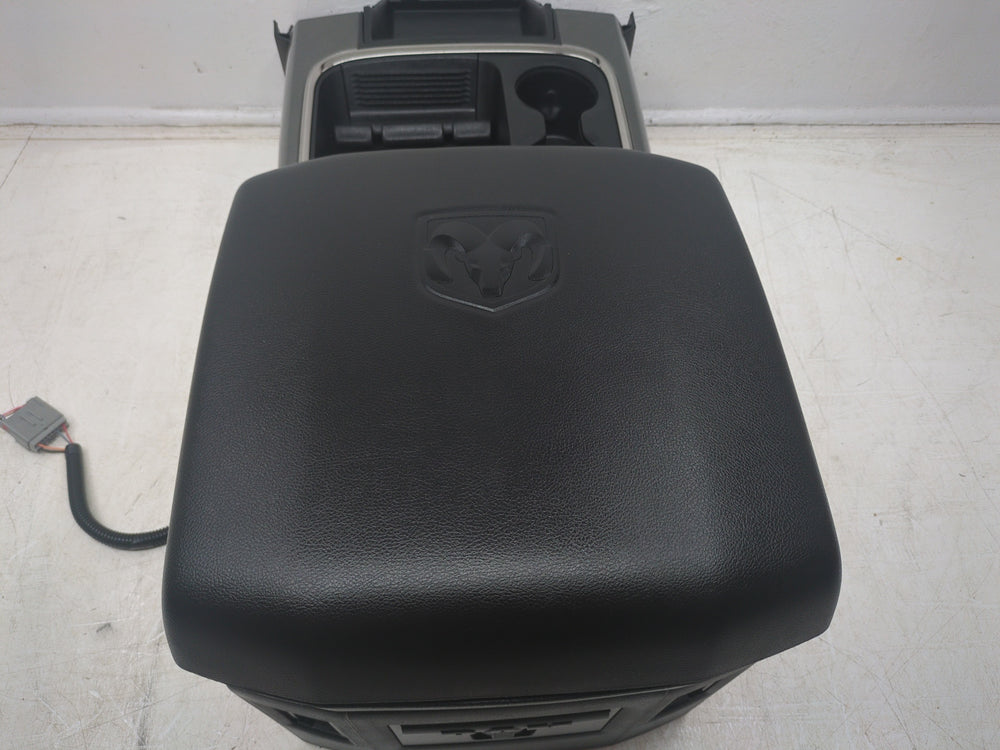 2009 - 2014 Dodge Ram Center Console, Black & Grey #1489 | Picture # 8 | OEM Seats
