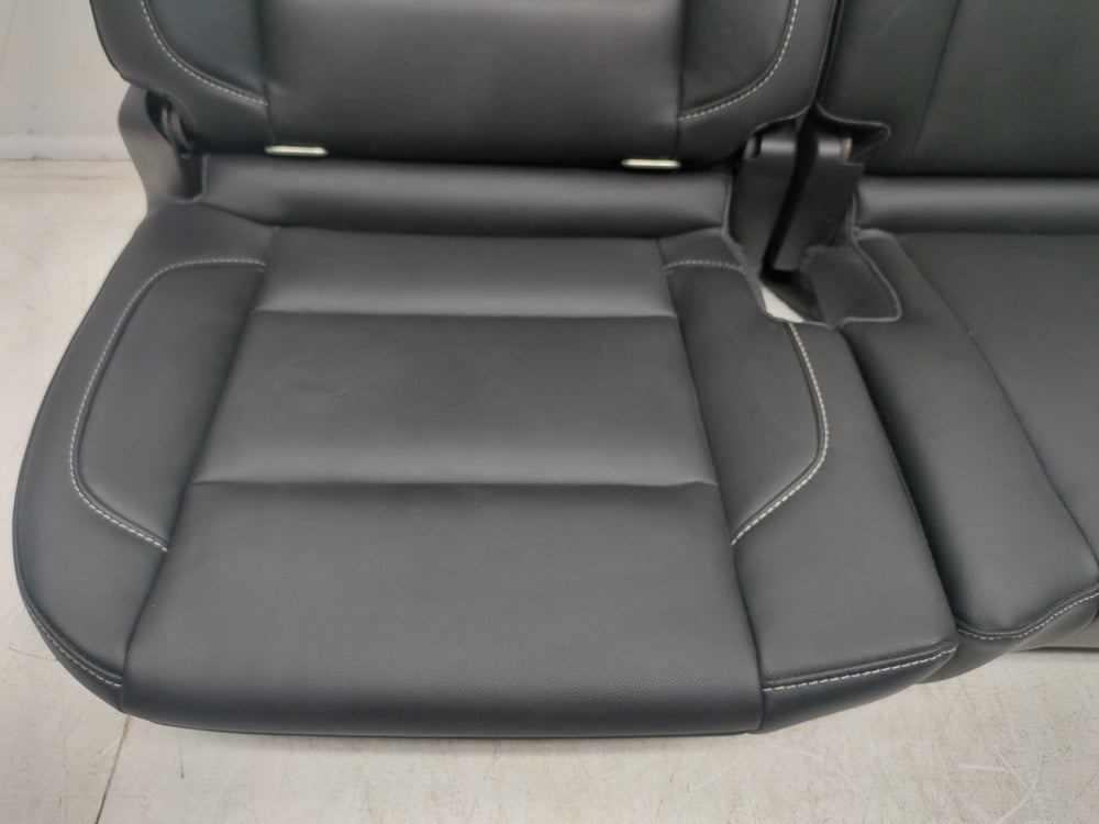 2014 - 2018 Silverado Sierra Rear Seats, Extended Cab, Black Leather #1488 | Picture # 6 | OEM Seats