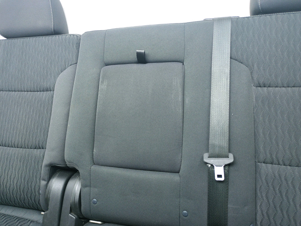 2015 - 2020 Chevy Suburban Yukon XL 2nd Row Bench Seat, Black Cloth #1485 | Picture # 4 | OEM Seats