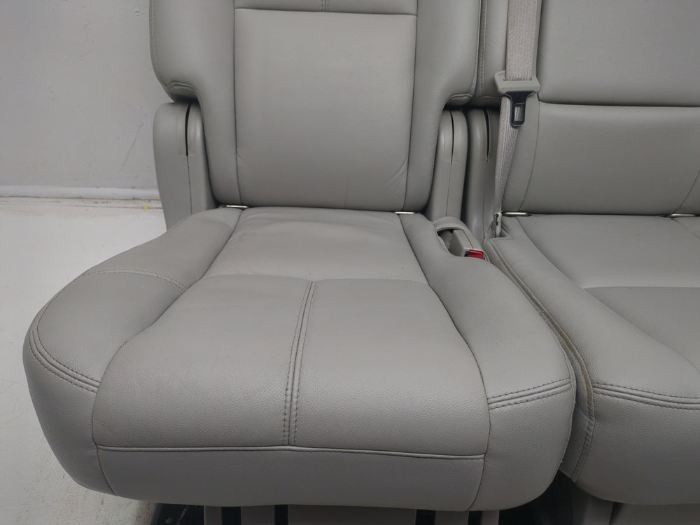 2007 - 2014 Chevy Tahoe Yukon 2nd Row Bench Seat, Titanium Gray Leather #1484 | Picture # 6 | OEM Seats