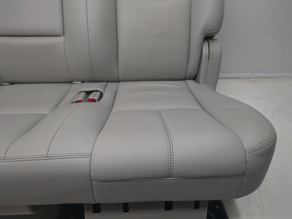2007 - 2014 Chevy Tahoe Yukon 2nd Row Bench Seat, Titanium Gray Leather #1484 | Picture # 7 | OEM Seats