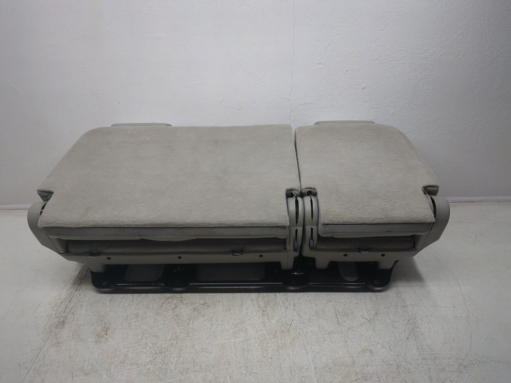 2007 - 2014 Chevy Tahoe Yukon 2nd Row Bench Seat, Titanium Gray Leather #1484 | Picture # 9 | OEM Seats