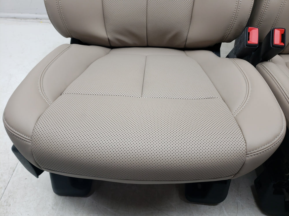2018 - 2024 Ford Expedition Leather Seats, Power Heated Cooled, Tan #1486 | Picture # 3 | OEM Seats