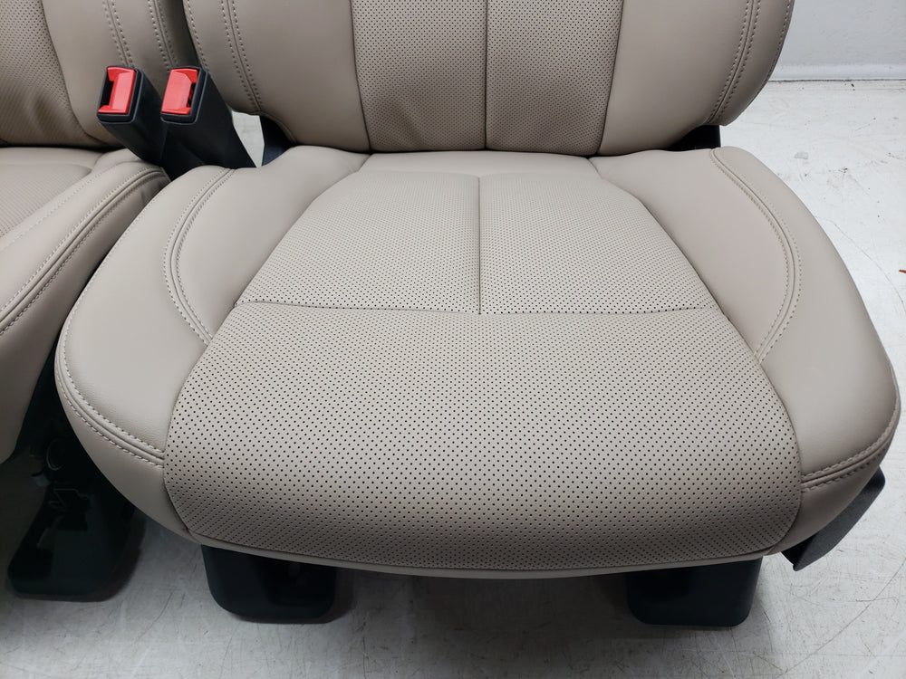 2018 - 2024 Ford Expedition Leather Seats, Power Heated Cooled, Tan #1486 | Picture # 4 | OEM Seats