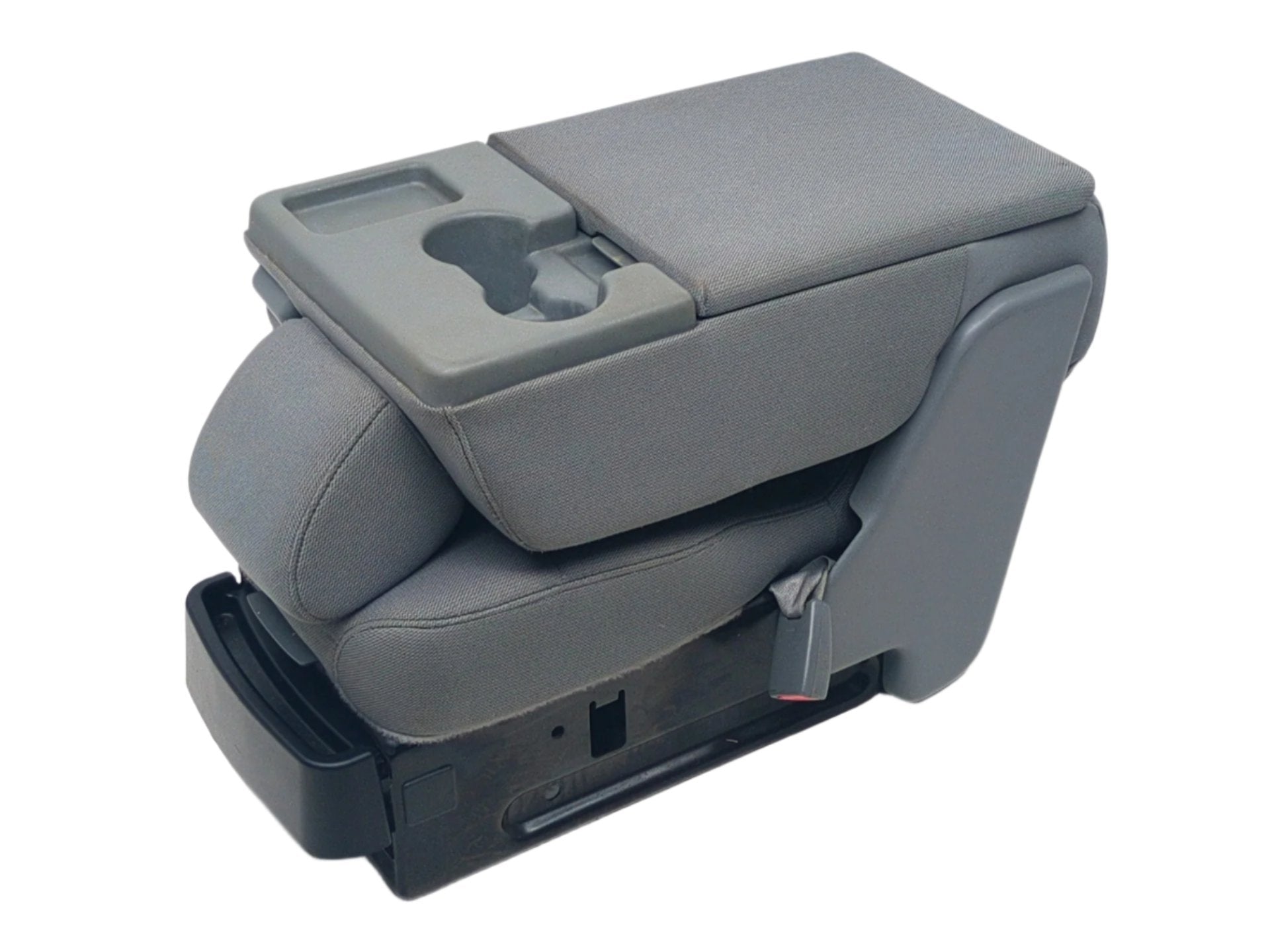 2009 - 2014 Ford F150 Center Jump Seat, w/ 3-Point Belt, Steel Gray