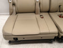2007 - 2014 Chevy Tahoe GMC Yukon 3rd Row Seat, Tan Perforated Leather, #1580 | Picture # 28 | OEM Seats