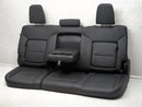 2019 - 2024 Chevy Silverado Rear Seats, LTZ Black Leather w/ Seat Storage #1807 | Picture # 18 | OEM Seats