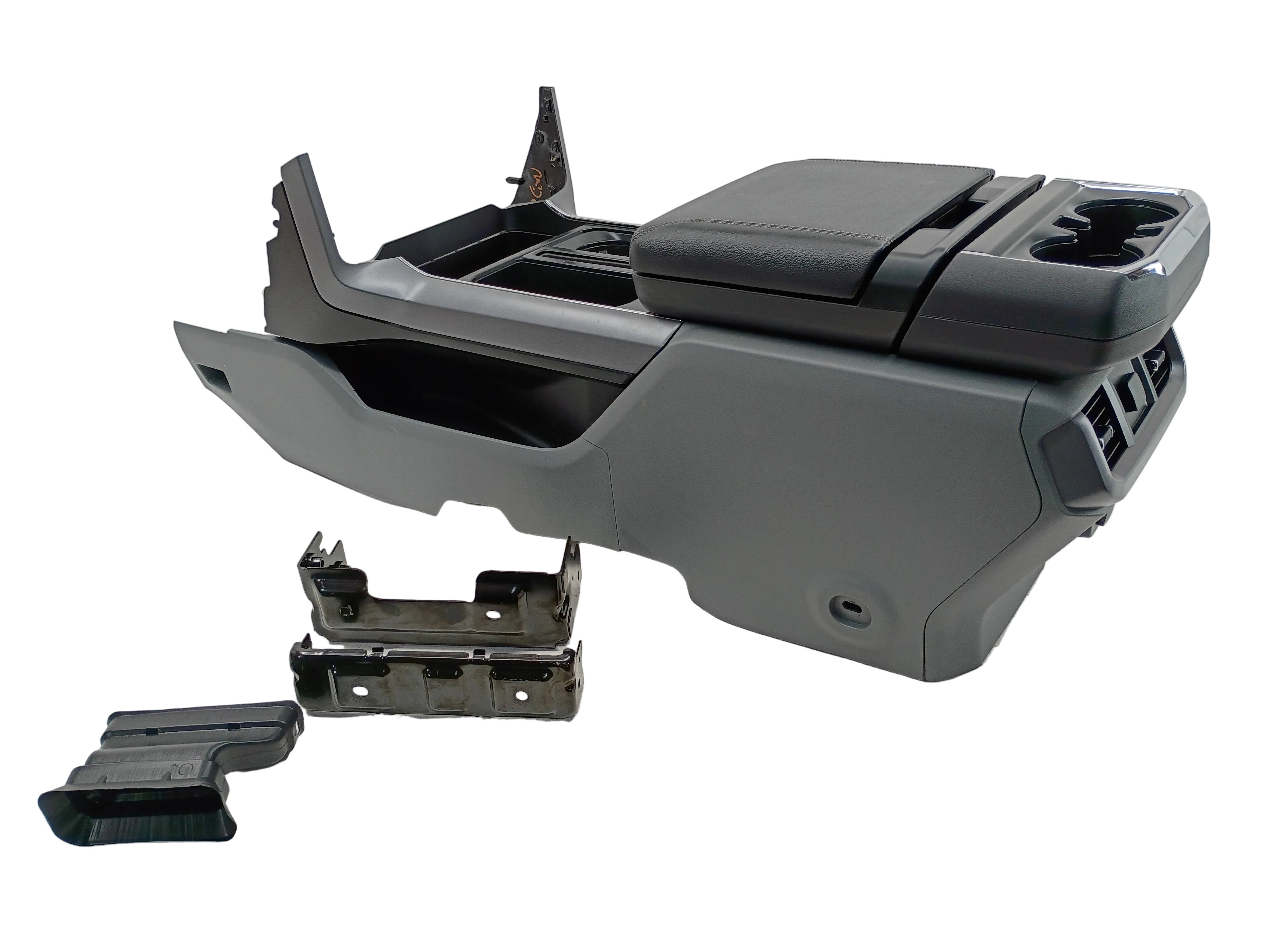 Ford F150 Work Surface Console 2021-2026, Slate Gray & Column