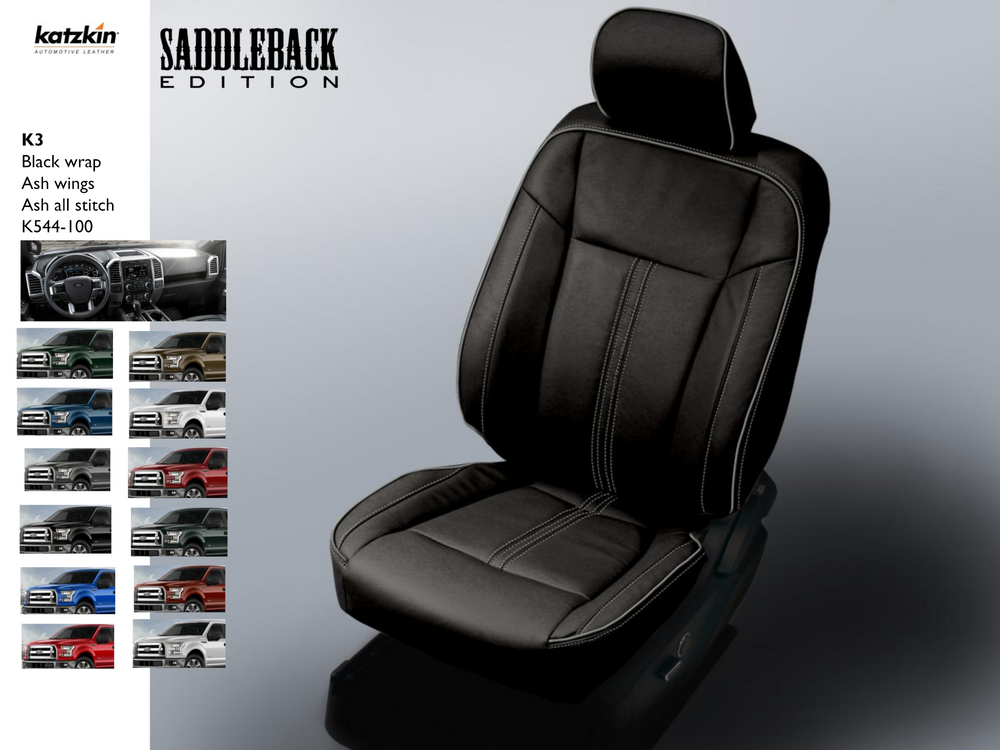 King Ranch Seats F150 & F250 Ford,  2015 - 2021 Saddleback Edition Leather | Picture # 6 | OEM Seats