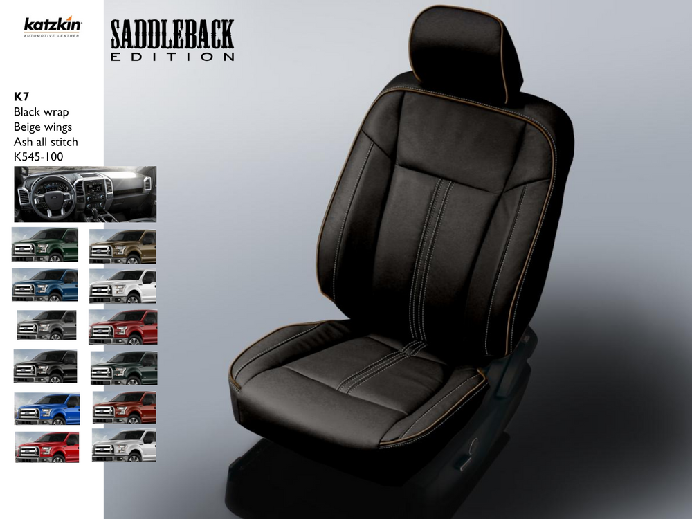 King Ranch Seats F150 & F250 Ford,  2015 - 2021 Saddleback Edition Leather | Picture # 7 | OEM Seats