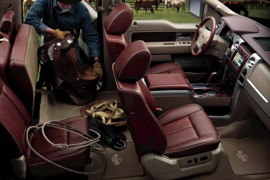 2013 Ford F150 King Ranch Leather Interior 