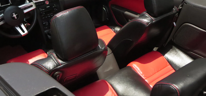 Custom 2-tone Mustang Seats