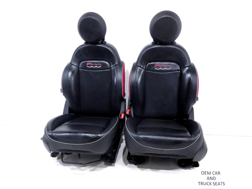 2016 - 2023 Fiat 500x Seats, Lounge, Heated Black Leather, #958i | Picture # 1 | OEM Seats