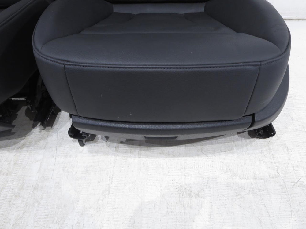 2015 - 2019 Audi Q3 Front Seats Black OEM Volkswagen Anthracite #7352i | Picture # 3 | OEM Seats