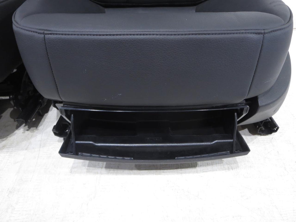2015 - 2018 Audi Q3 Seats, Black Anthracite Leather, Powered #7352i | Picture # 4 | OEM Seats