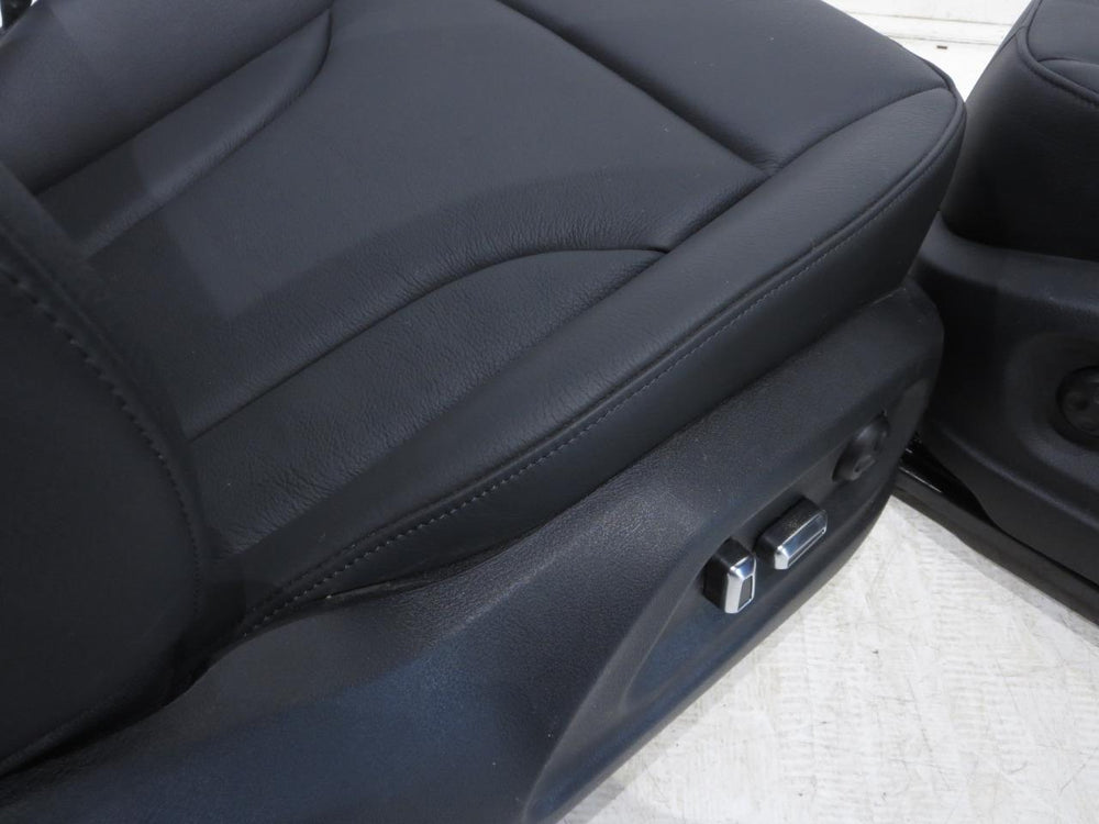 2015 - 2019 Audi Q3 Front Seats Black OEM Volkswagen Anthracite #7352i | Picture # 16 | OEM Seats