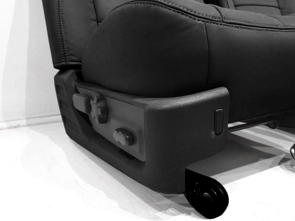 2008 - 2010 New Black Leather Custom Ford Super Duty F250 Seats #0010 | Picture # 3 | OEM Seats