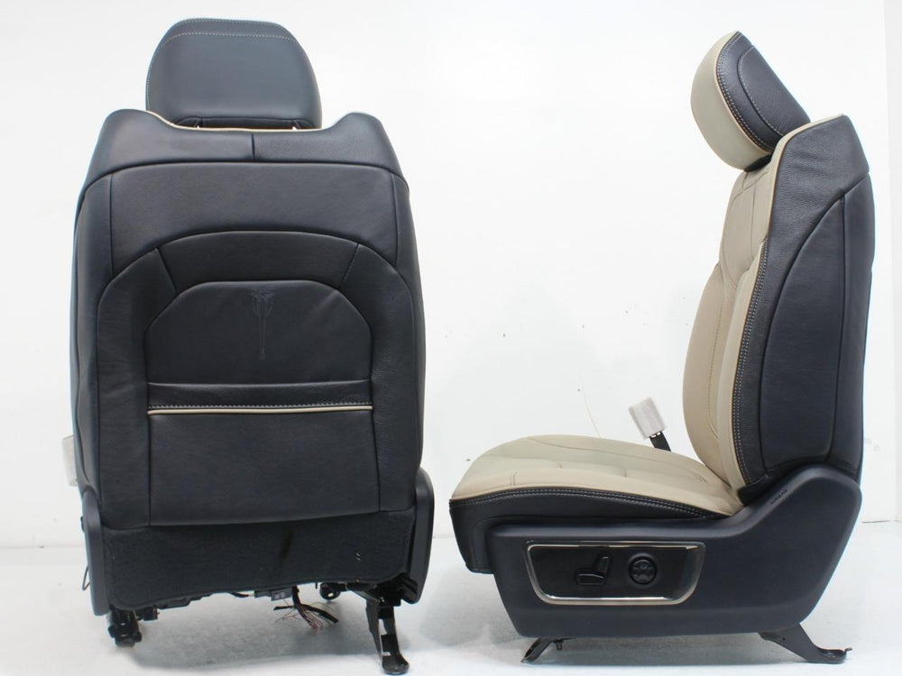 2019 - 2023 Dodge Ram Limited Seats Beige Front & Rear Leather #2532 | Picture # 12 | OEM Seats