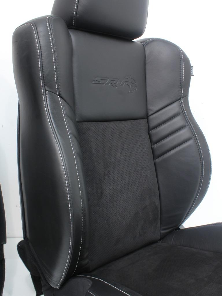2011 - 2020 Dodge Charger Hellcat Front Seats Black Leather #7123 | Picture # 12 | OEM Seats