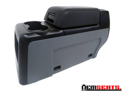 2009 - 2014 Ford F150 - Center Console - Steel Gray & Black 