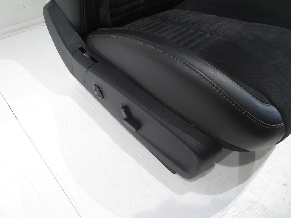 Dodge Charger Daytona Seats 2011 - 2023, Black Leather Alcantara #294i | Picture # 7 | OEM Seats