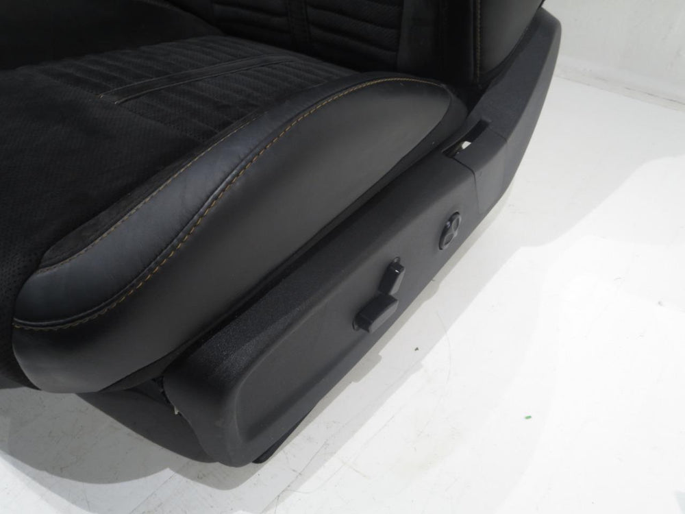 Dodge Charger Daytona Seats 2011 - 2023, Black Leather Alcantara #294i | Picture # 8 | OEM Seats