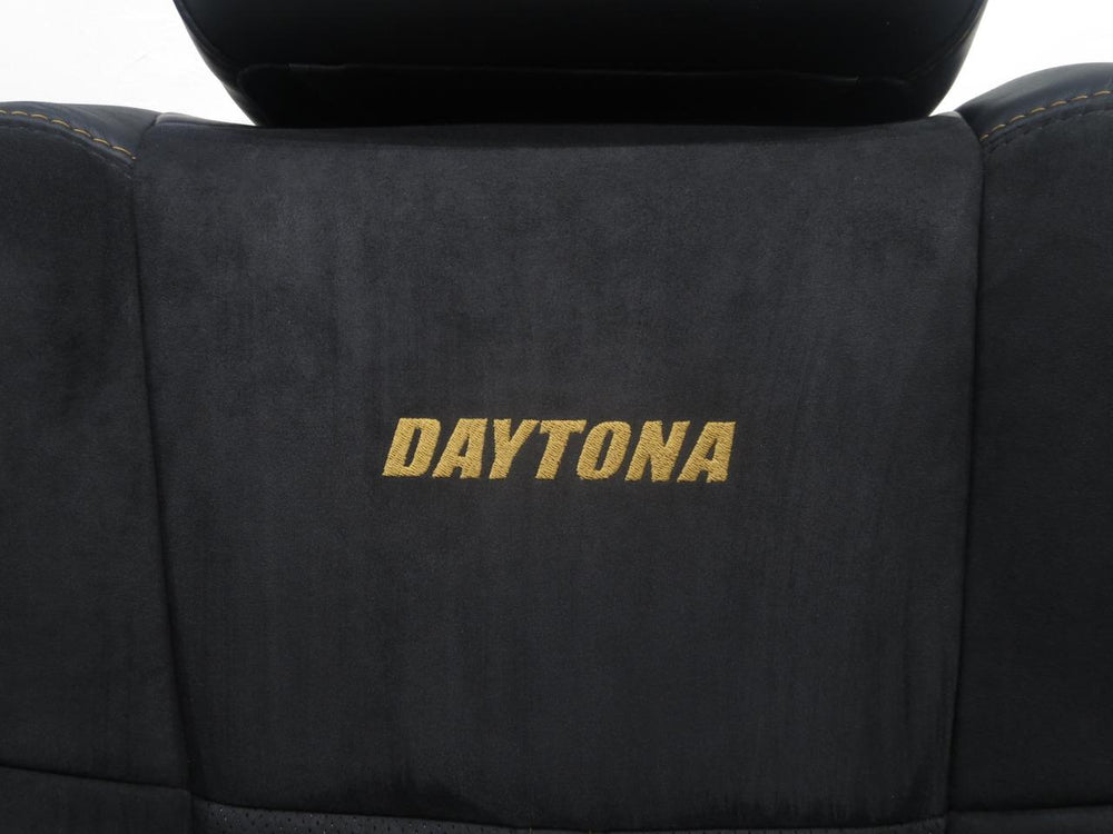 Dodge Charger Daytona Seats 2011 - 2023, Black Leather Alcantara #294i | Picture # 12 | OEM Seats