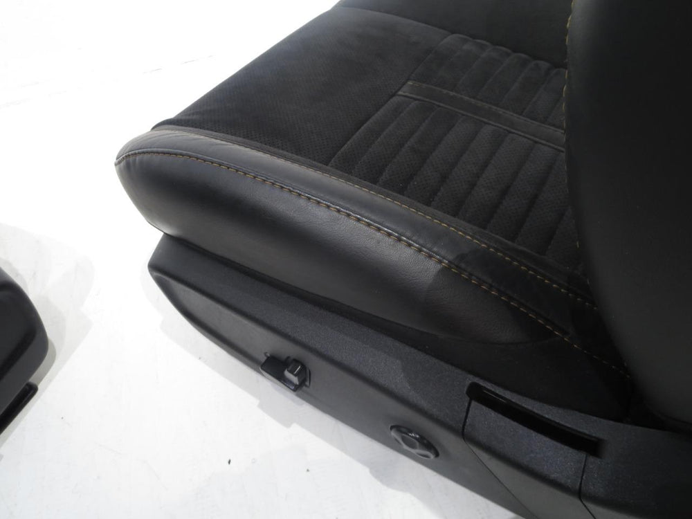 Dodge Charger Daytona Seats 2011 - 2023, Black Leather Alcantara #294i | Picture # 10 | OEM Seats