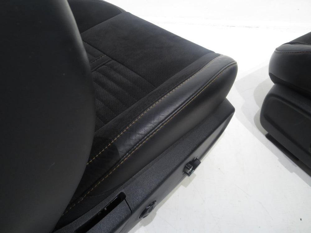 Dodge Charger Daytona Seats 2011 - 2023, Black Leather Alcantara #294i | Picture # 9 | OEM Seats