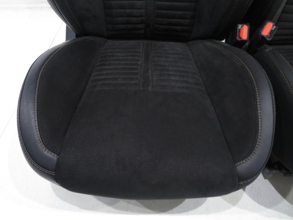 Dodge Charger Daytona Seats 2011 - 2023, Black Leather Alcantara #294i | Picture # 3 | OEM Seats