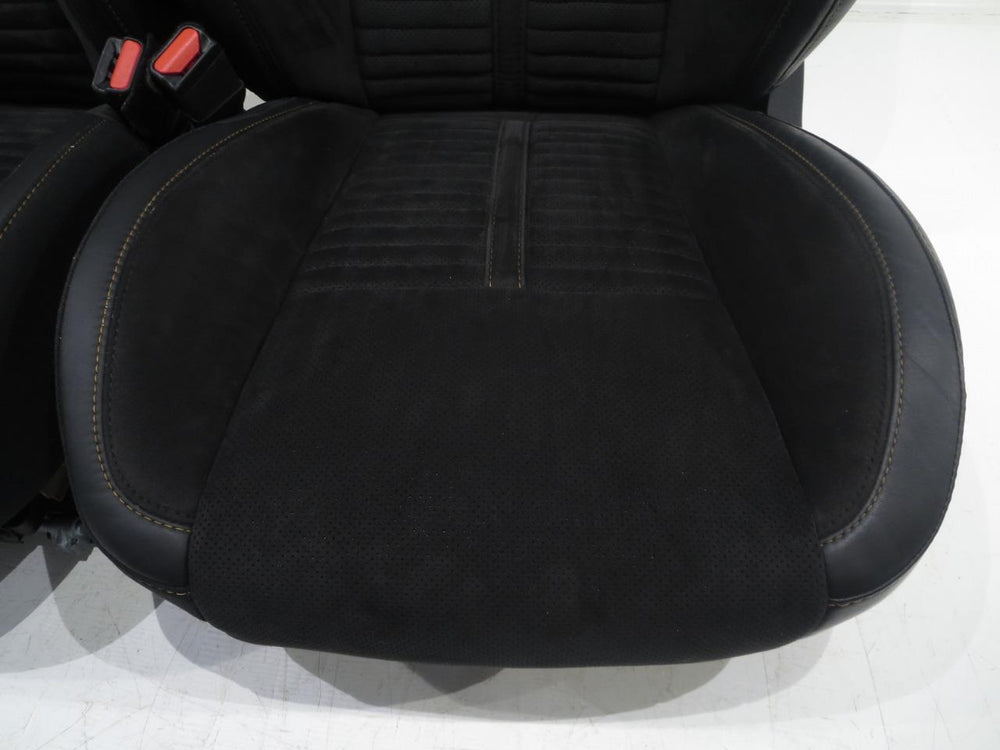 Dodge Charger Daytona Seats 2011 - 2023, Black Leather Alcantara #294i | Picture # 4 | OEM Seats