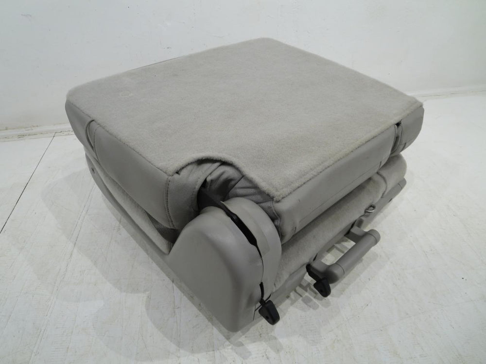 2007 - 2014 Chevy Tahoe GMC Yukon 3rd Row Seat, Driver LH, Gray Leather, #305i | Picture # 8 | OEM Seats