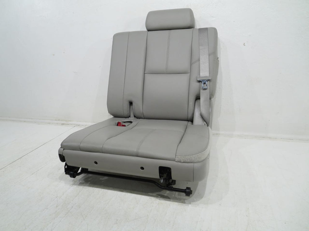 2007 - 2014 Chevy Tahoe GMC Yukon 3rd Row Seat, Driver LH, Gray Leather, #305i | Picture # 13 | OEM Seats