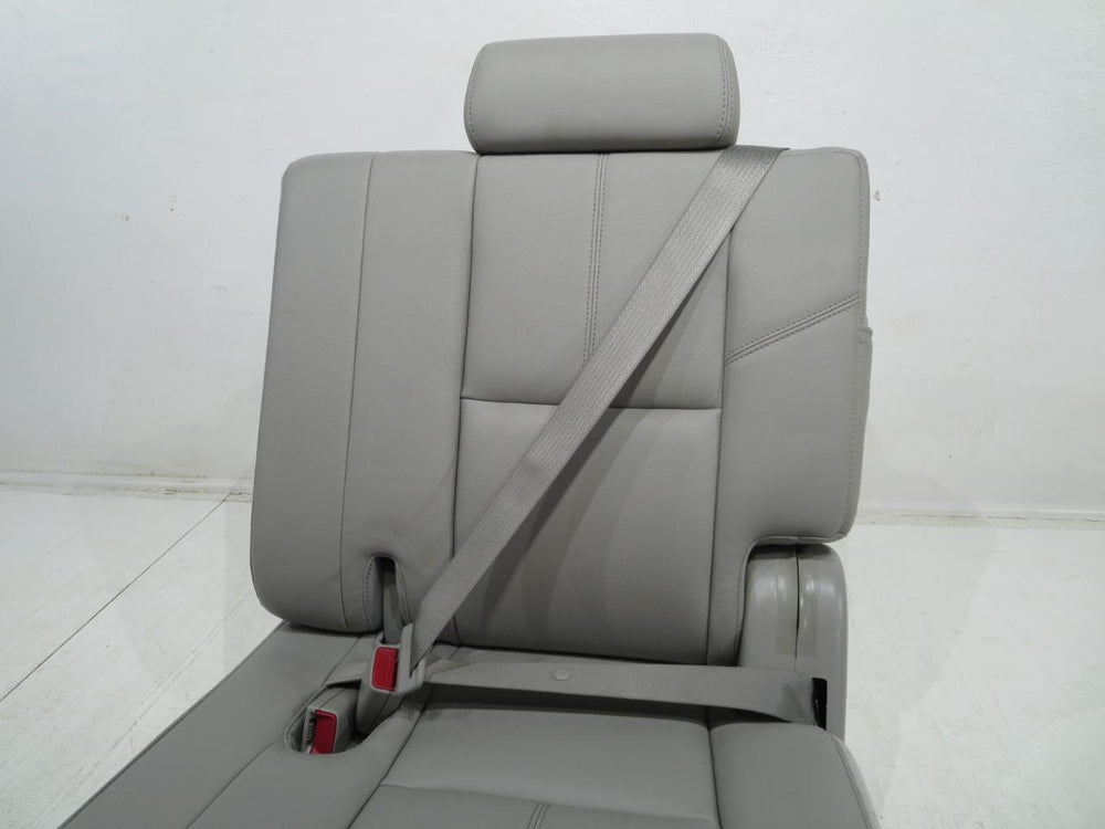 2007 - 2014 Chevy Tahoe GMC Yukon 3rd Row Seat, Driver LH, Gray Leather, #305i | Picture # 4 | OEM Seats