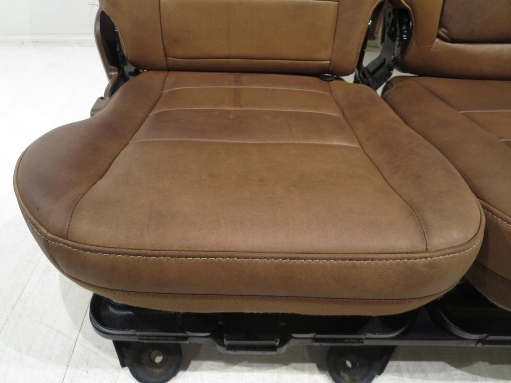 2003 - 2007 Ford Super Duty F250 F350 King Ranch Rear Leather Seat #322i | Picture # 3 | OEM Seats